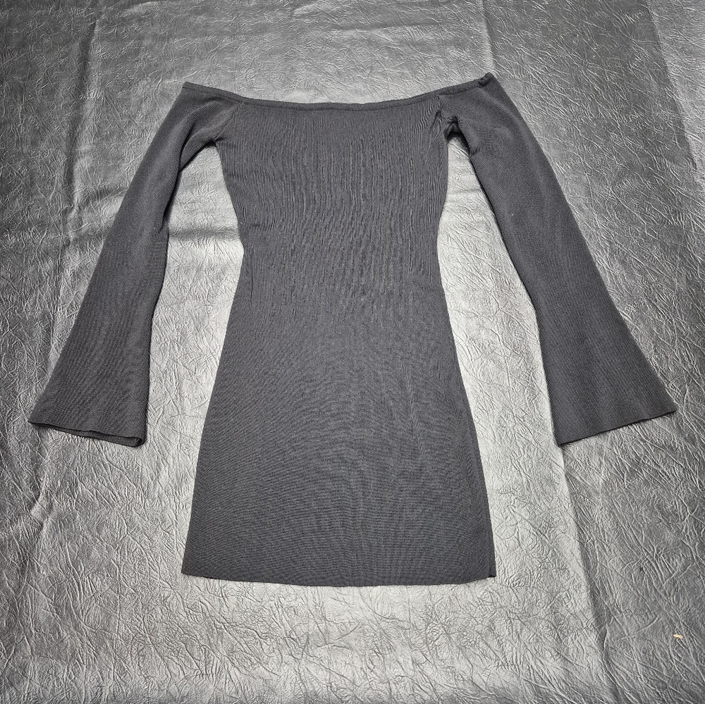 Off-Shoulder Black Dress